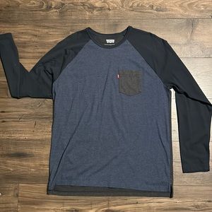 Levi’s long sleeve multicolor shirt men’s large